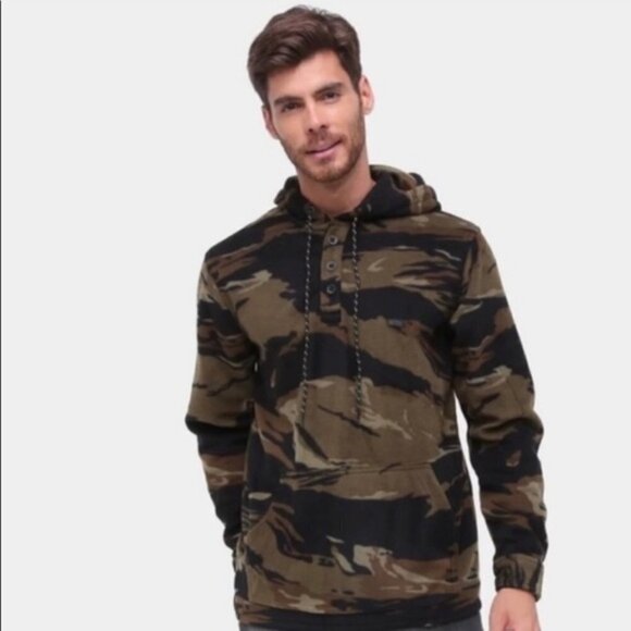 🔹 Billabong A/Div Furnace Anorak Long Sleeve Fleece Shirt - Picture 2 of 11